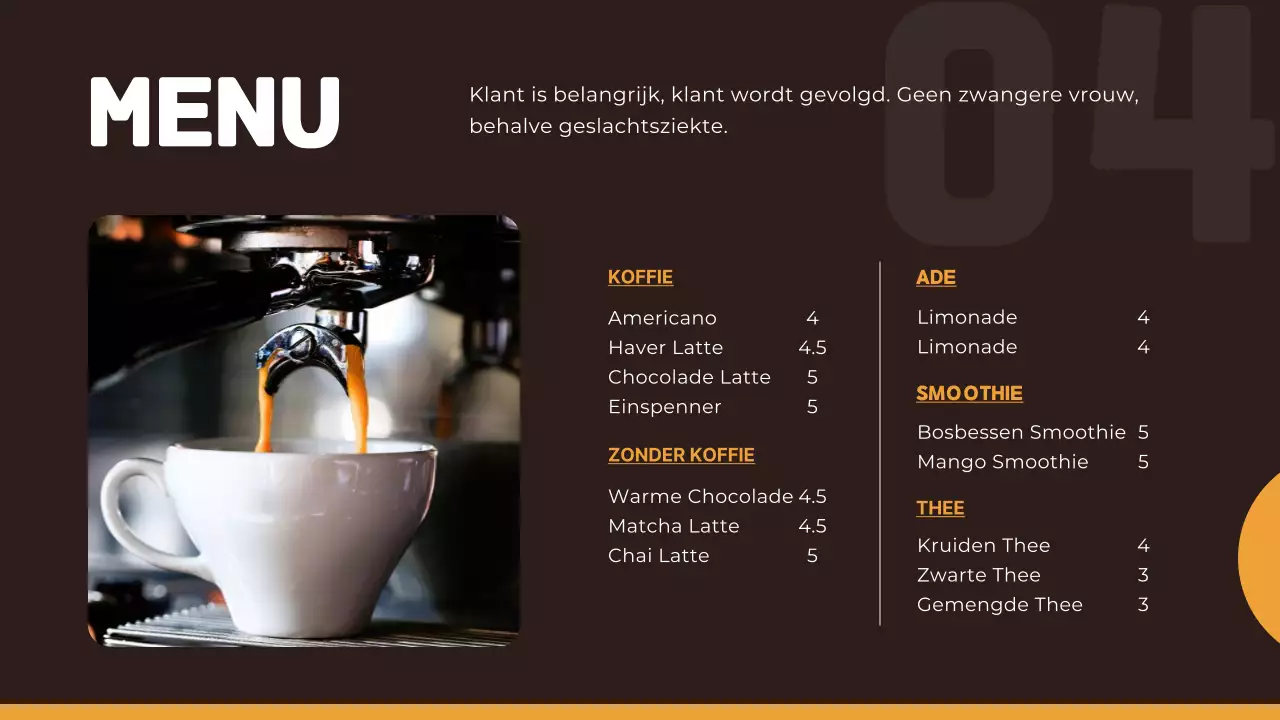 Oranje en Bruin Eenvoudig Winkel Digitaal Teken Reclame Promotie