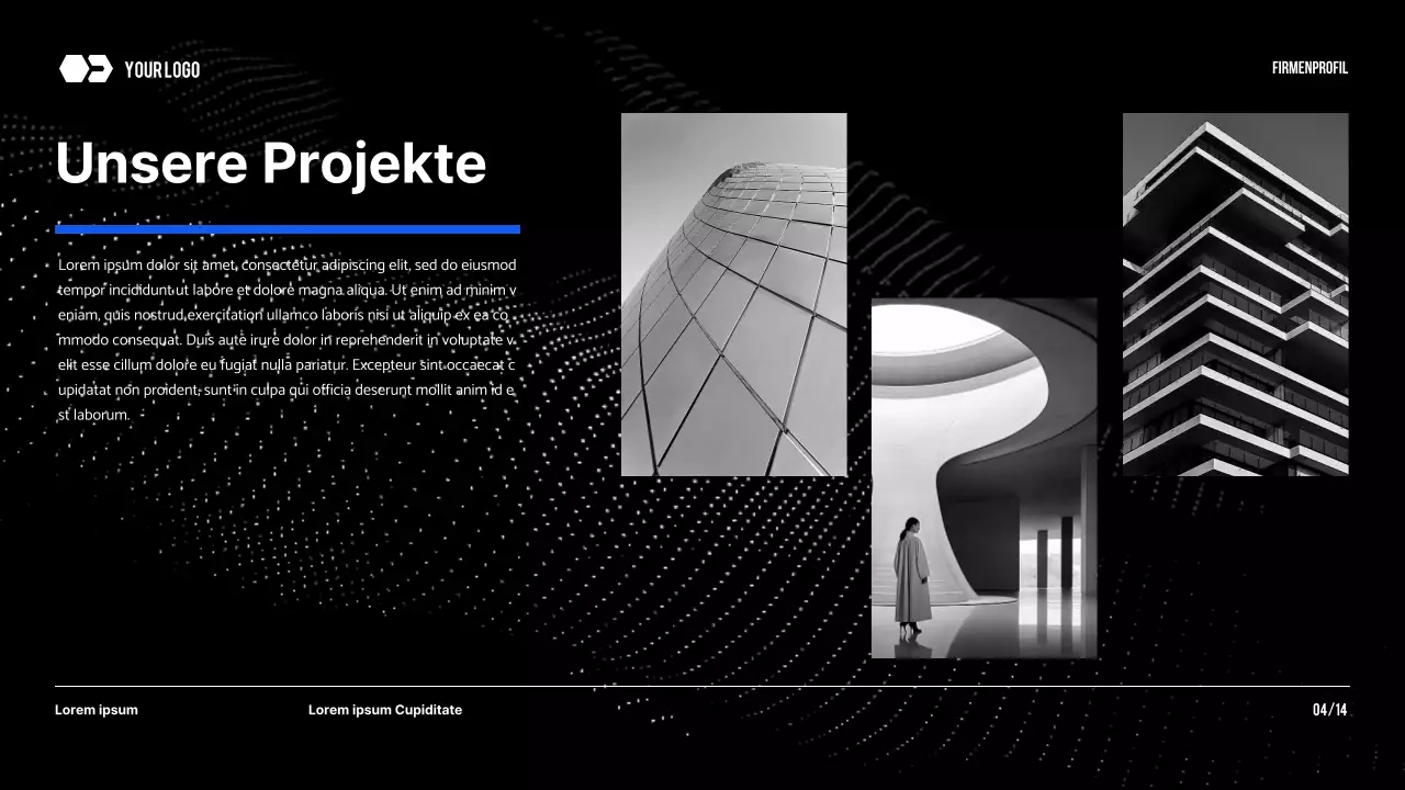 Black Tone Modern Unternehmen Einführung