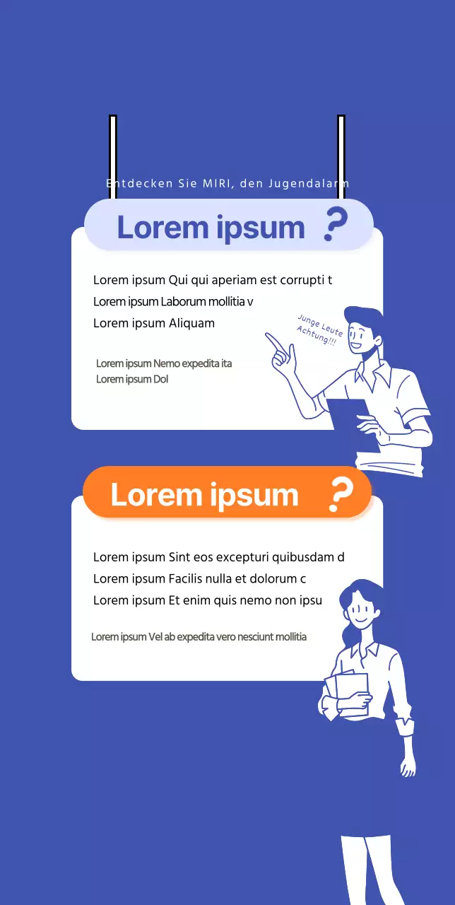 Neue App für Behörden mit lila Akzenten Gestaltet mit QrealCode Qreal SNS-Symbolen