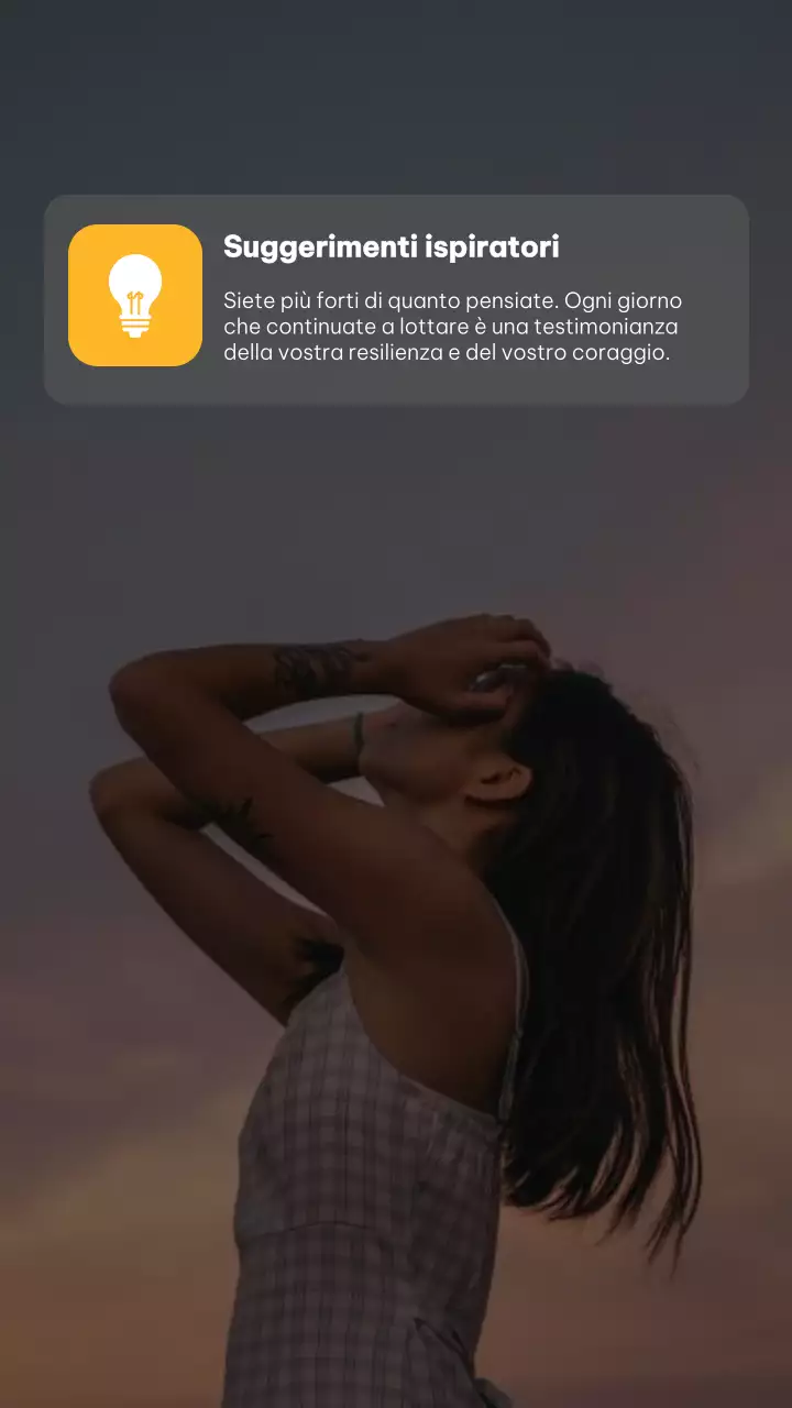 Giallo Viola Semplice Minima Citazione Motivazionale Ispirativa