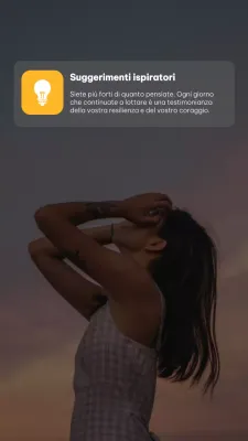 Giallo Viola Semplice Minima Citazione Motivazionale Ispirativa