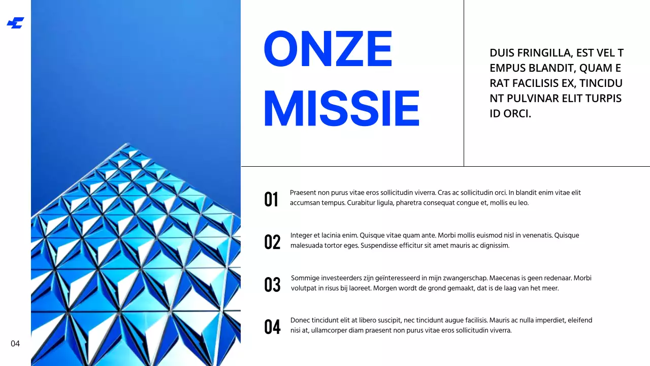Wit Blauw Vet Cool Tone Schoon Merkidentiteit Richtlijnen Instructies
