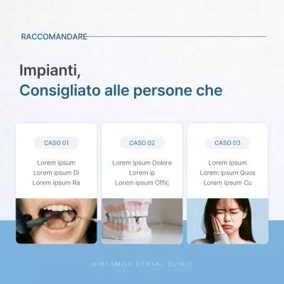 Una lista di controllo ospedaliera per la promozione di uno studio dentistico semplice di colore bianco e azzurro