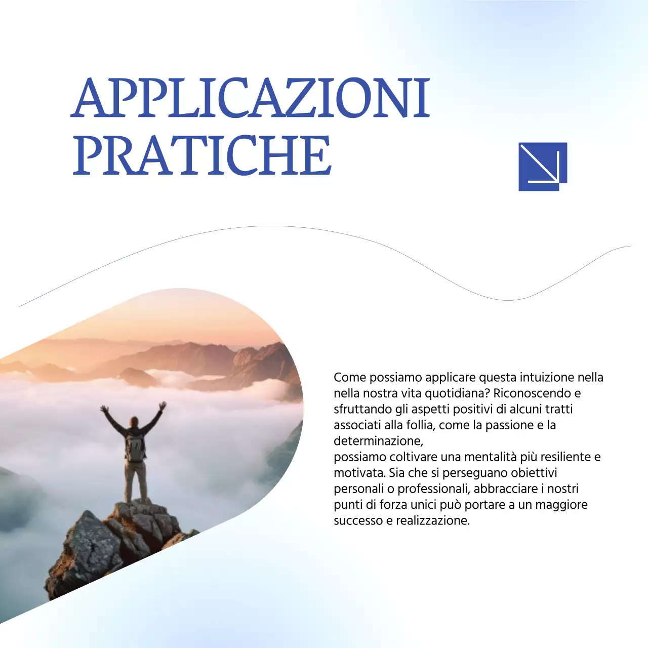 Blu Bianco Minimal Geometrico Notizie sulla salute