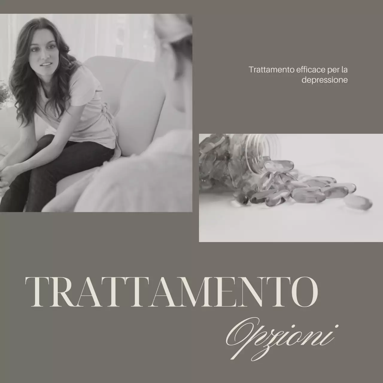 Grigio Avorio Elegante Minimal Guida alla salute mentale