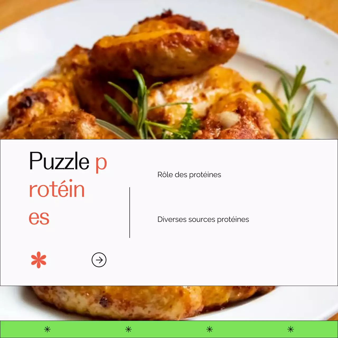 Green and Orange Guide pour un mode de vie sain et simple