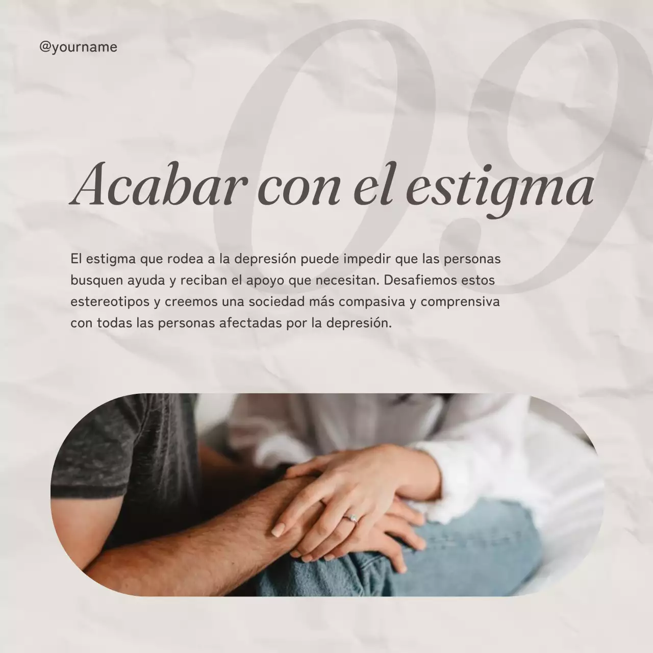 Consejos de salud mental de Ivory Minimal