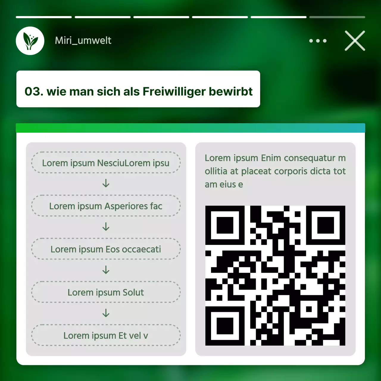 Förderung der Rekrutierung von Freiwilligen für den grünen, weißen und modernen Umweltschutz