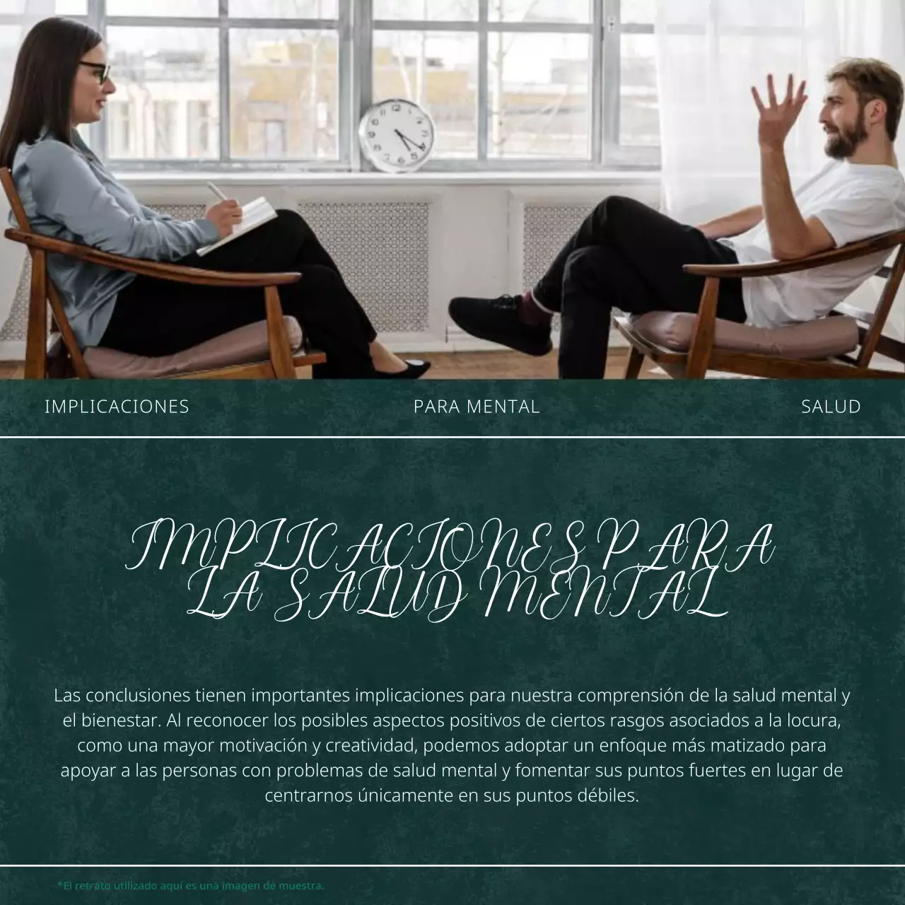 Verde Blanco Moderno Clásico Elegante Salud Mental Noticias