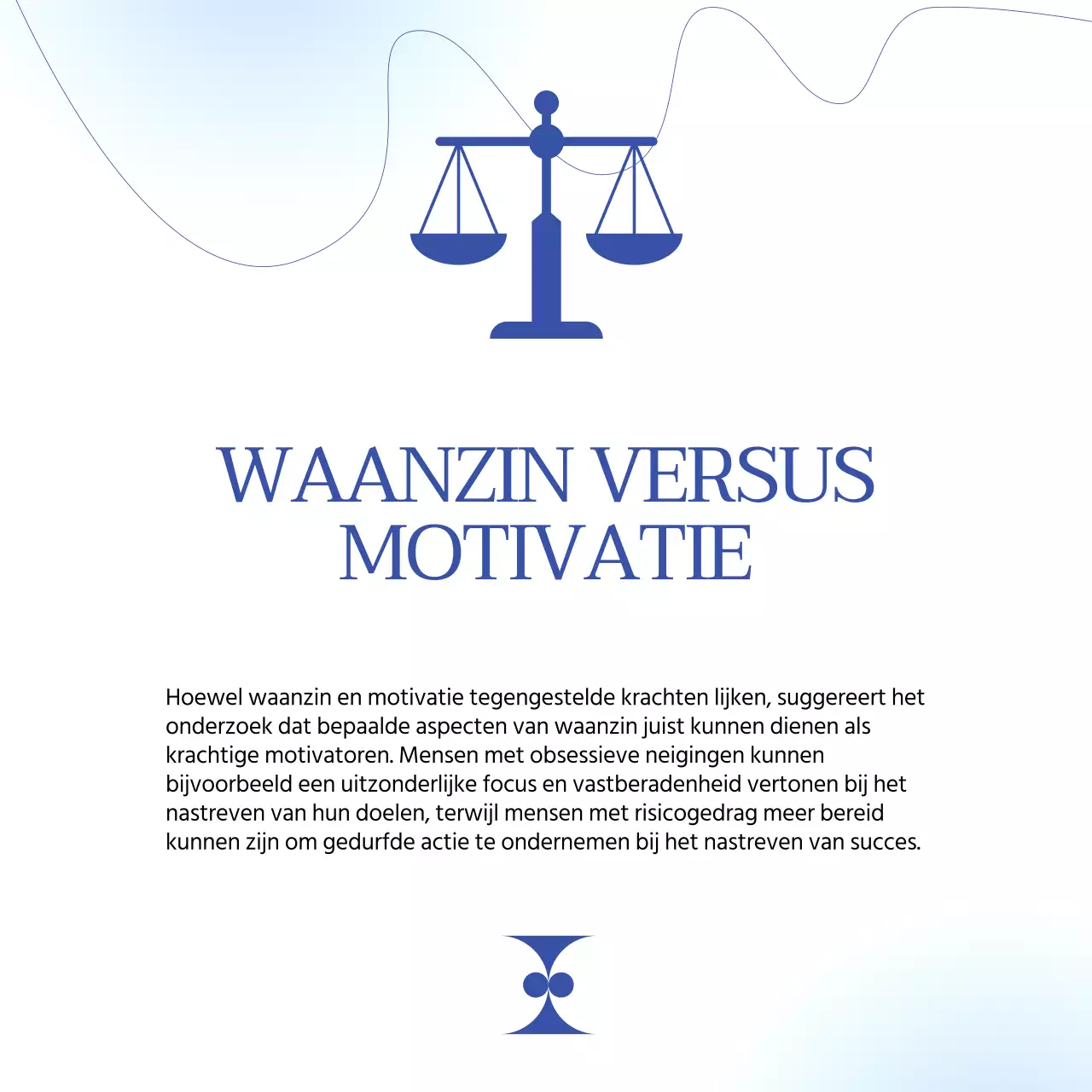 Blauw Wit Minimal Geometrisch Gezondheid Nieuws