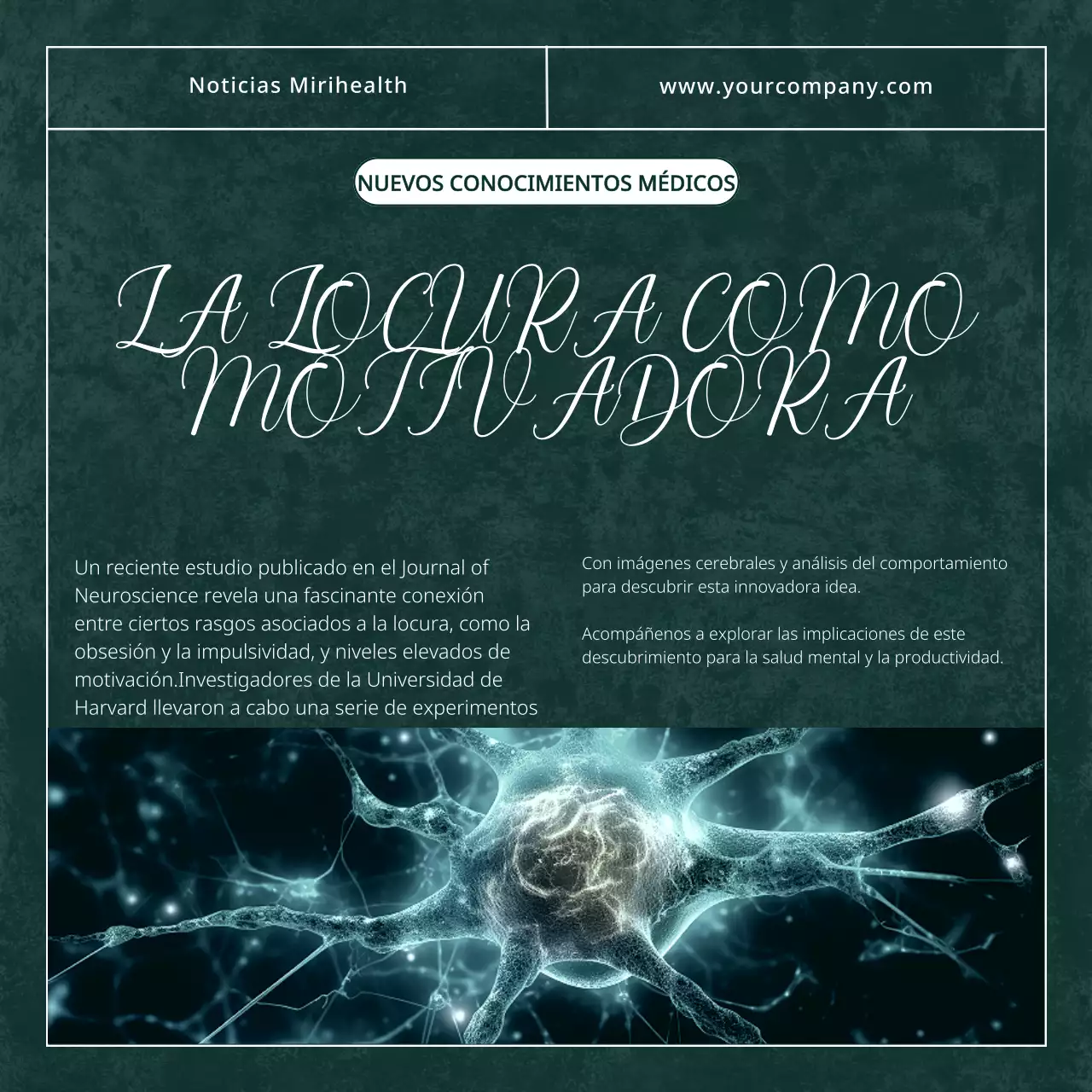 Verde Blanco Moderno Clásico Elegante Salud Mental Noticias