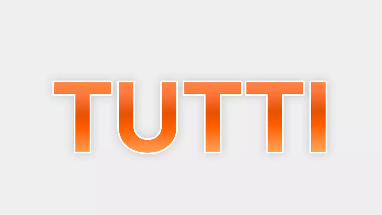 Promuovere gli annunci con una tipografia kitsch in blu chiaro