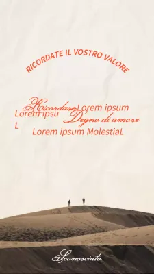 Beige Marrone Minimal Elegante Citazione Ispirativa