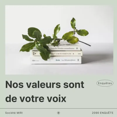 Promouvoir les enquêtes auprès des clients en suivant la tendance avec le kaki et le noir