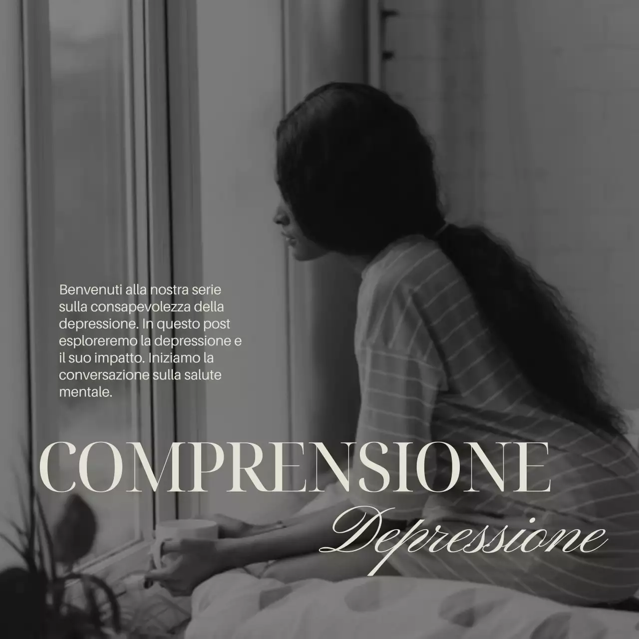 Grigio Avorio Elegante Minimal Guida alla salute mentale