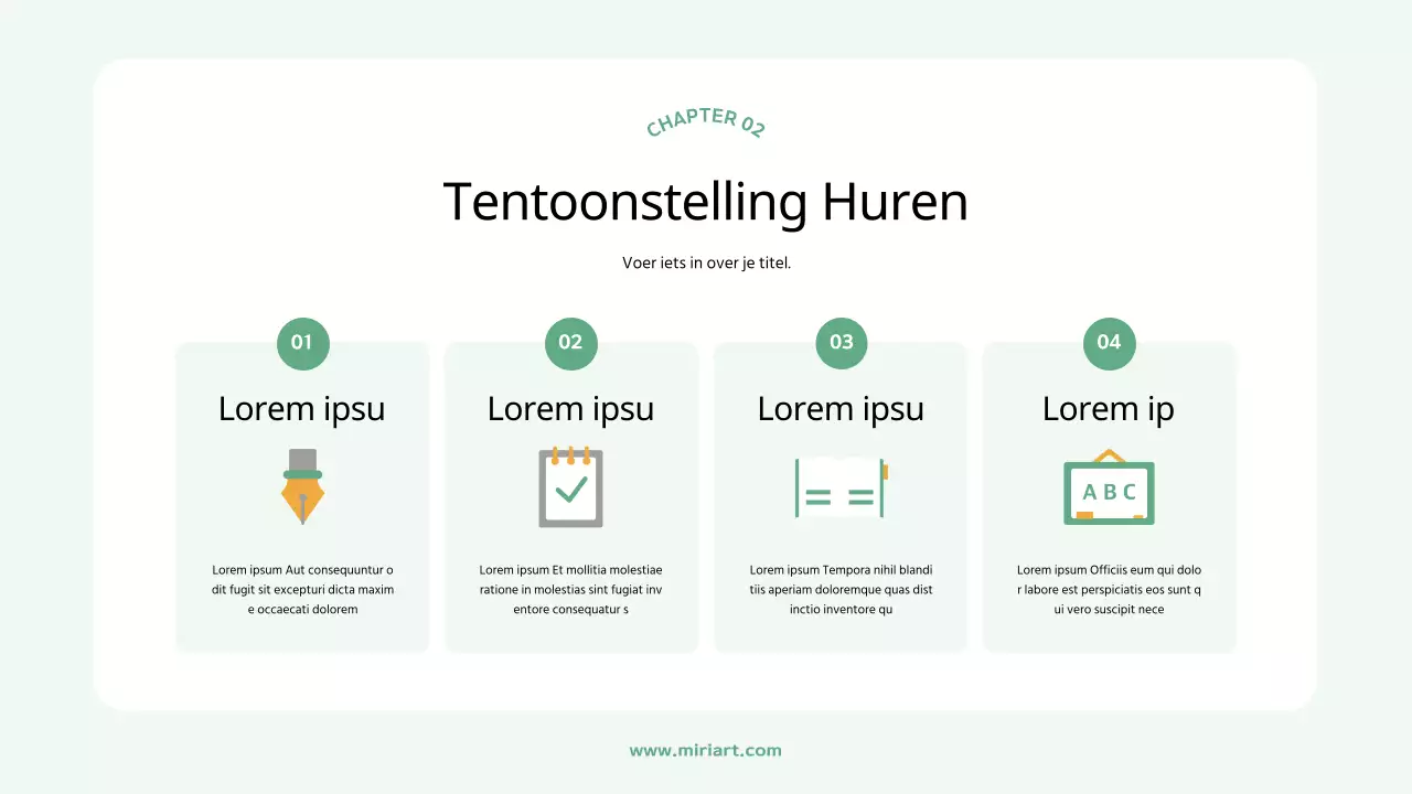 Een gids voor het huren van een ruimte voor een felgekleurde tentoonstelling