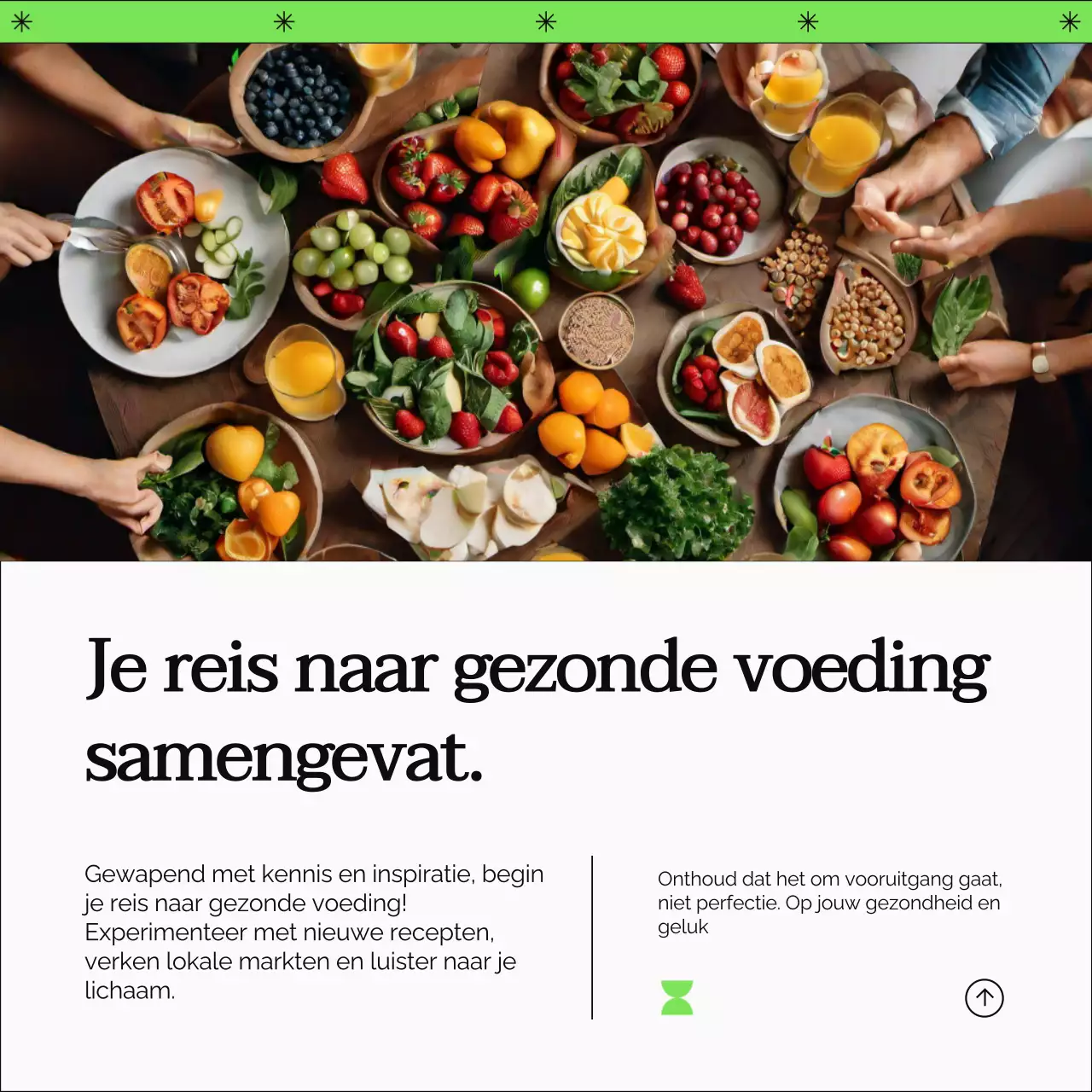 Groen en Oranje eenvoudige gids voor een gezonde levensstijl