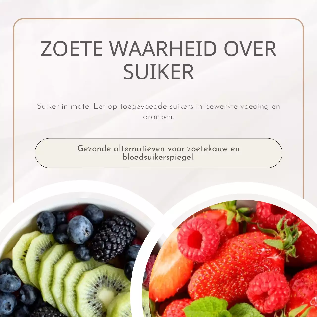 Beige Wit Grijs Natuurlijk Eenvoudig Minimaal Gezond Eten Zelfgroei