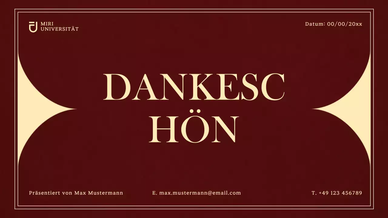 rot gelb elegant renaissance thesis defense class material