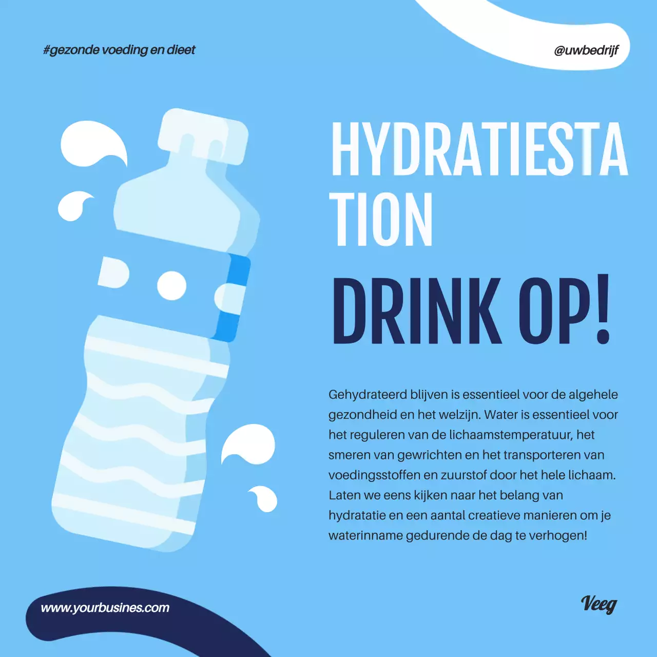 Oranje Groen Geometrisch Popart Gezond Eten En Dieet