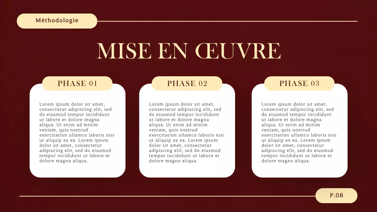 rouge jaune élégant renaissance thèse défense classe matériel