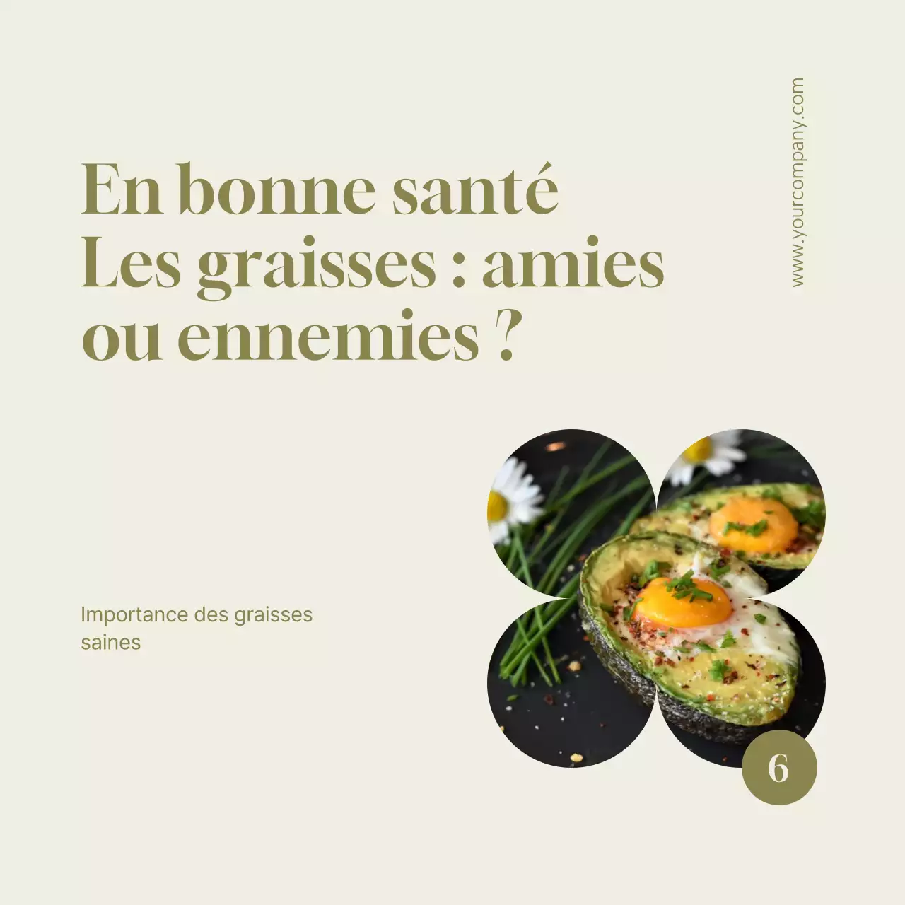 Green and Beige Modern Healthy Food Diet Tips (en anglais)