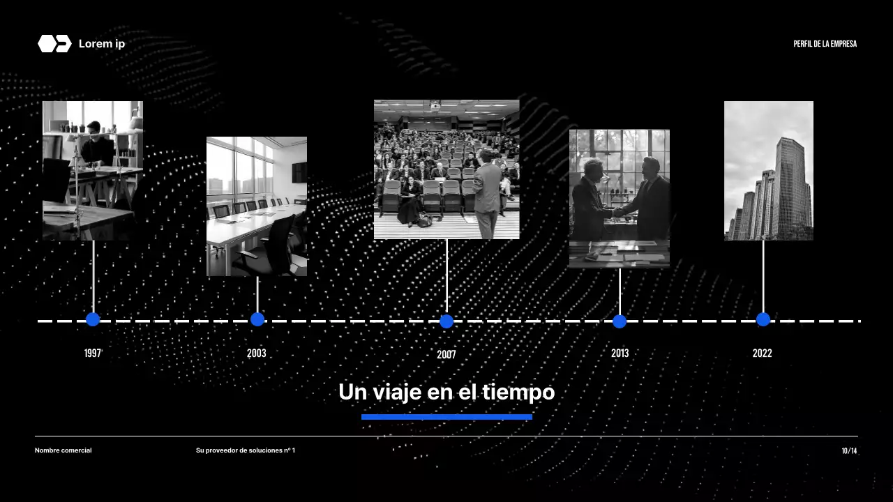 Black Tone Modern Presentación de la empresa
