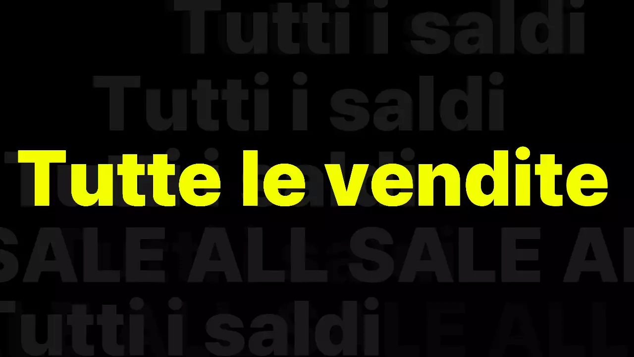 Promuovere il nero, la tipografia kitsch