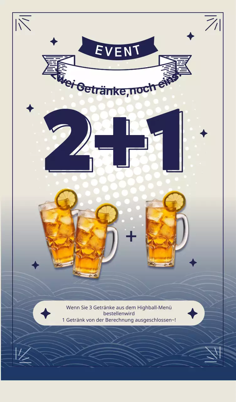 Highball-Veranstaltungsstand POP A