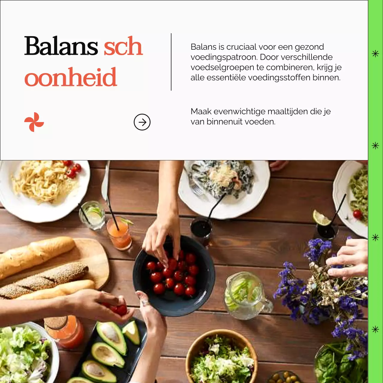 Groen en Oranje eenvoudige gids voor een gezonde levensstijl