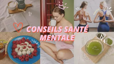 Pink Vintage Health Tips Vlog Titre principal
