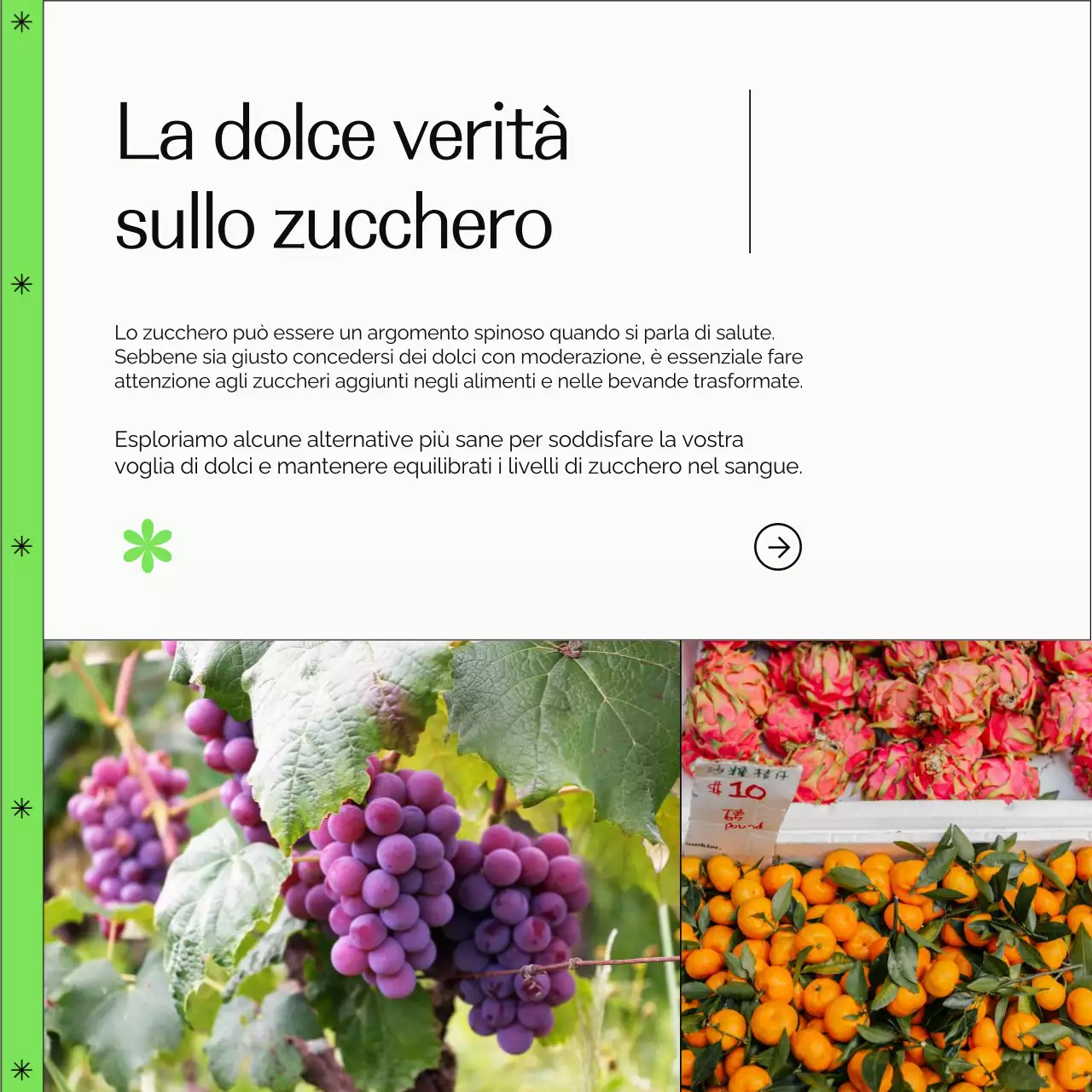 Guida allo stile di vita sano e semplice di Verde e Arancio