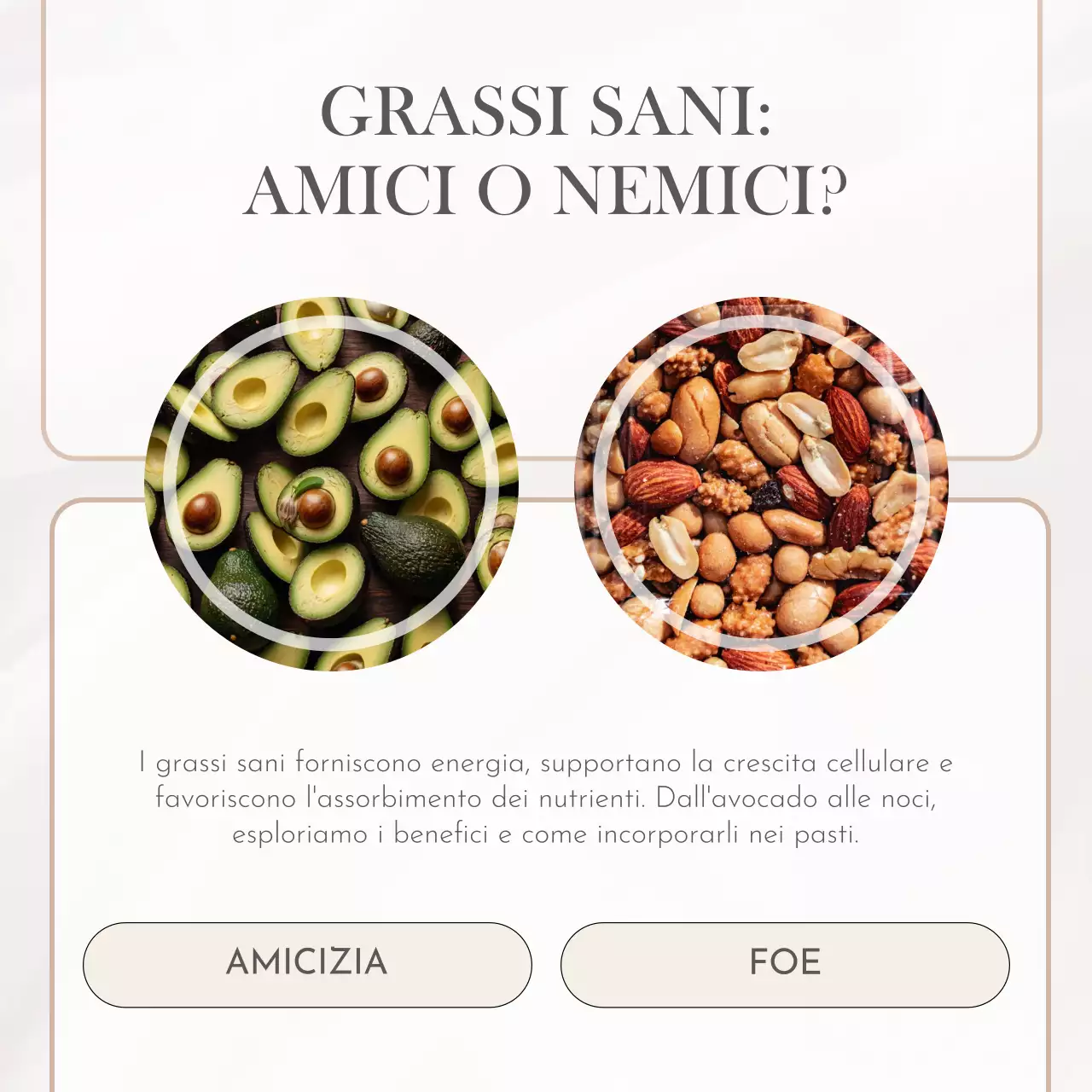 Beige Bianco Grigio Naturale Semplice Minimo Cibo Sano Autocrescita