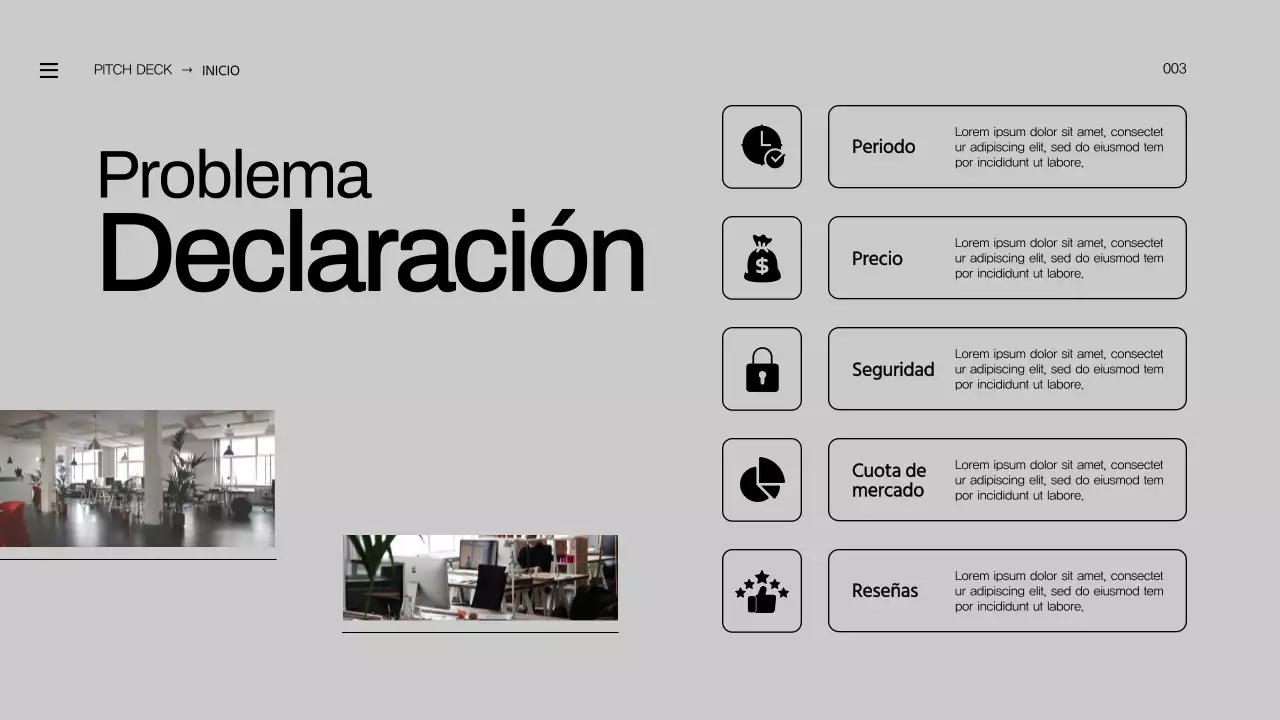 Orange Bold Business Startup Pitch Deck Propuesta