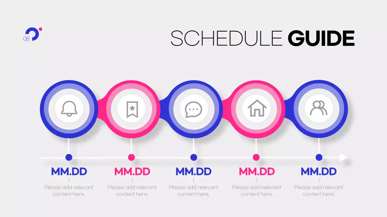 Blue Modern Content Guide Presentation