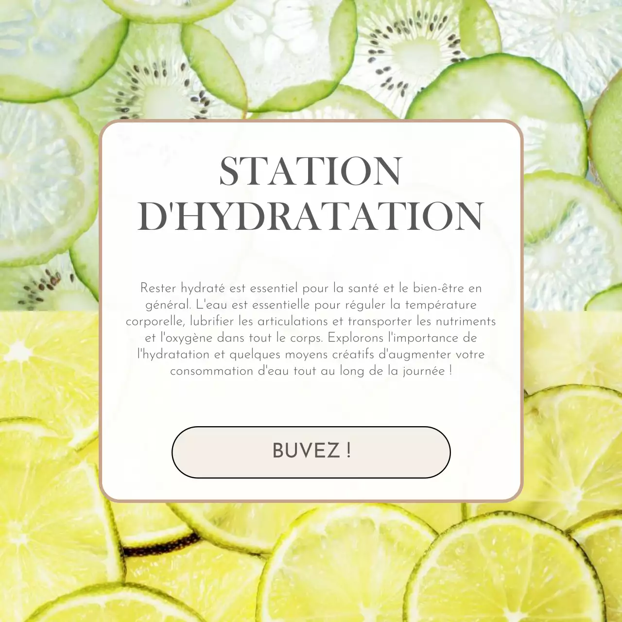 Beige White Grey Natural Simple Minimal Healthy Food Self-Growth (Croissance personnelle)