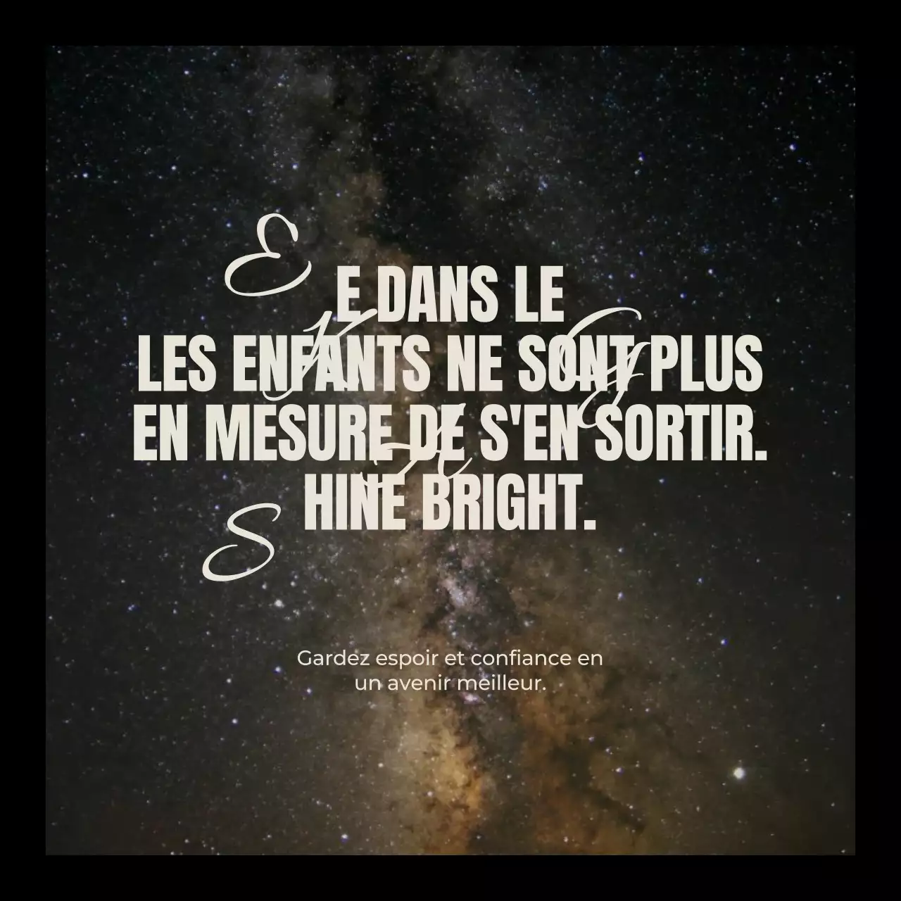 Citation en gras de la tendance noire sur la santé mentale