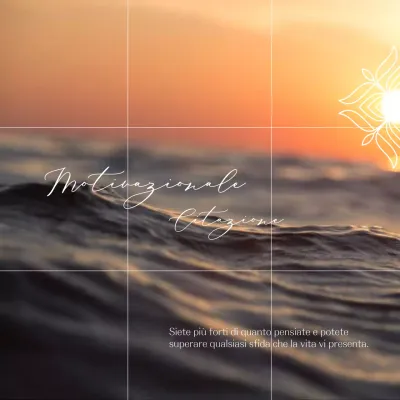 Citazione arancione motivazionale sulla salute mentale