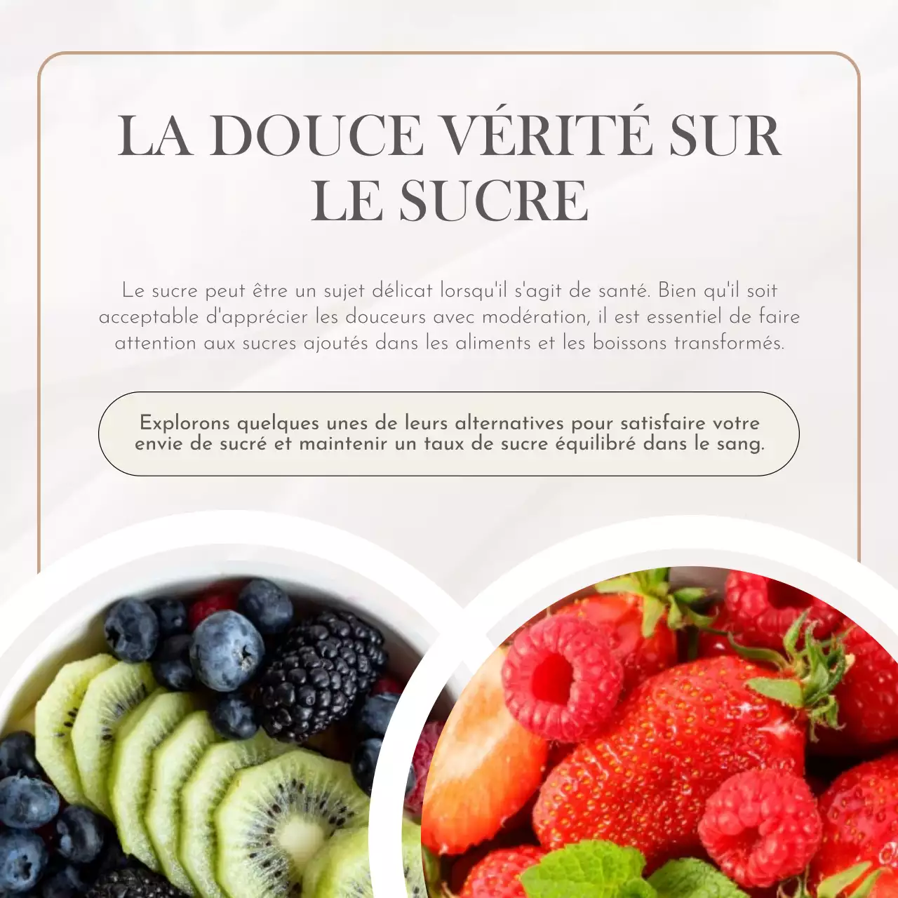 Beige White Grey Natural Simple Minimal Healthy Food Self-Growth (Croissance personnelle)