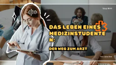 Gelb Schwarz Auffällig Vintage Studie Vlog Haupttitel