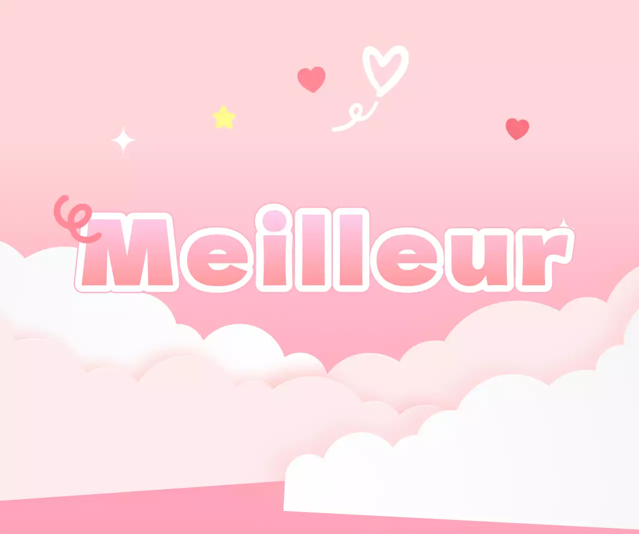 Produits dérivés de célébrités avec des filles, des illustrations mignonnes et des arrière-plans en dégradé