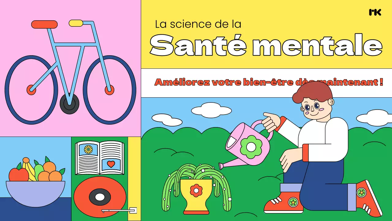 Promouvoir les conseils en matière de santé mentale avec une touche de jaune et de vert