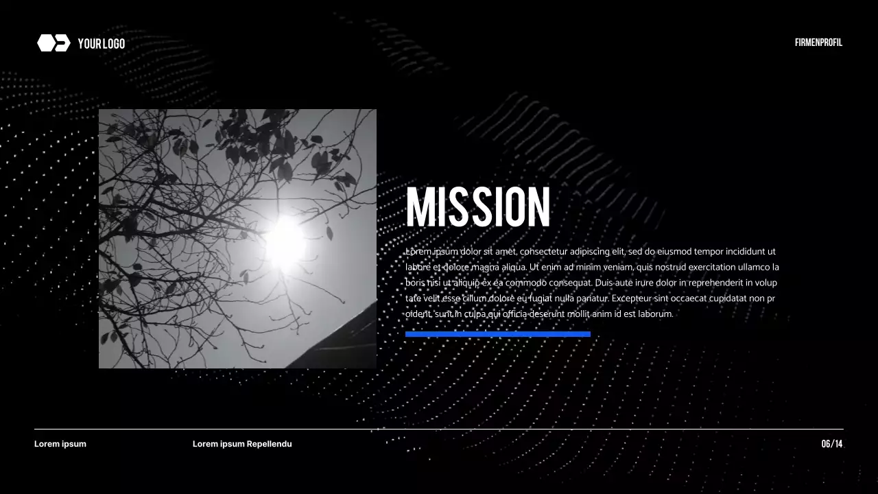 Black Tone Modern Unternehmen Einführung