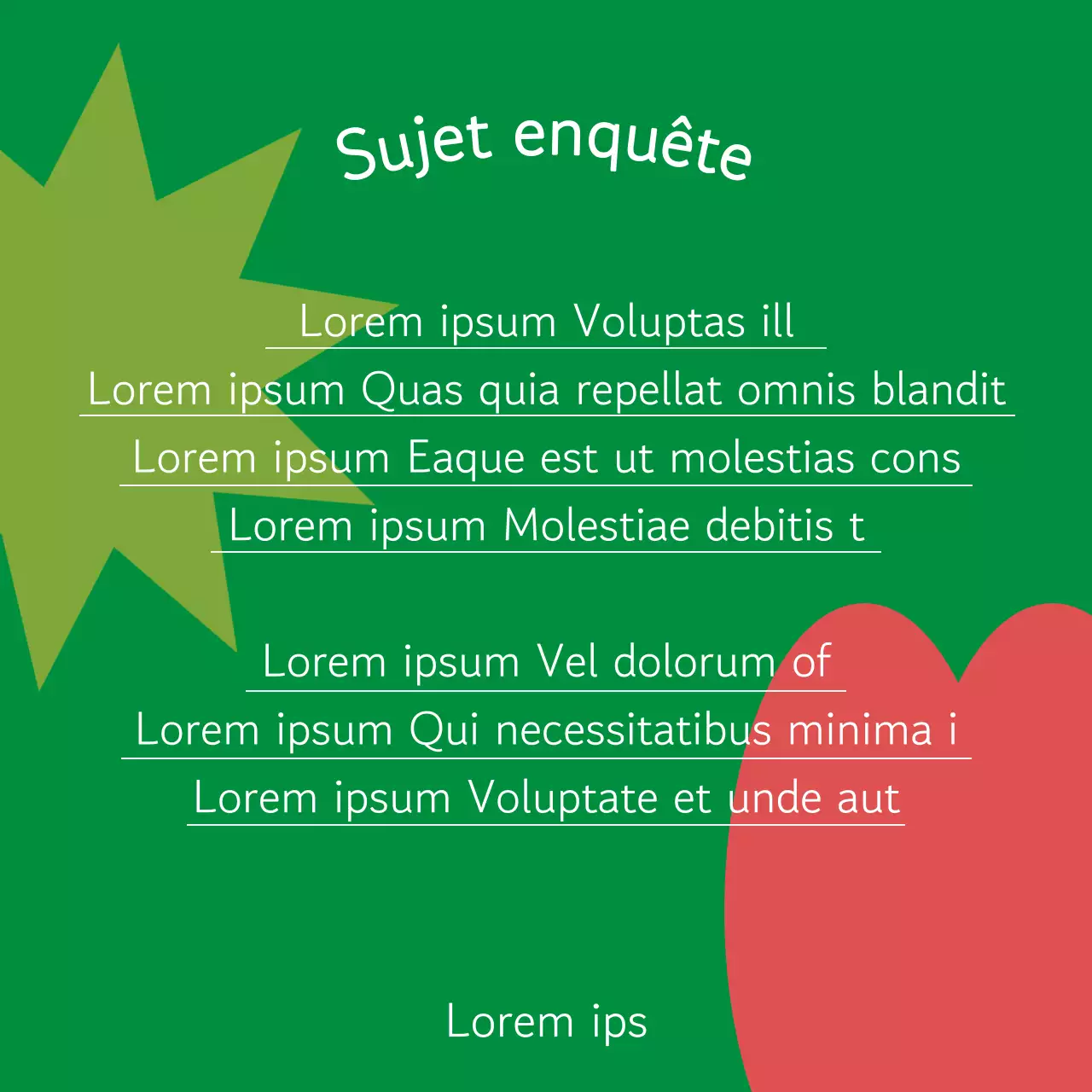 Promouvoir un programme kitsch de centres sociaux verts et bleus