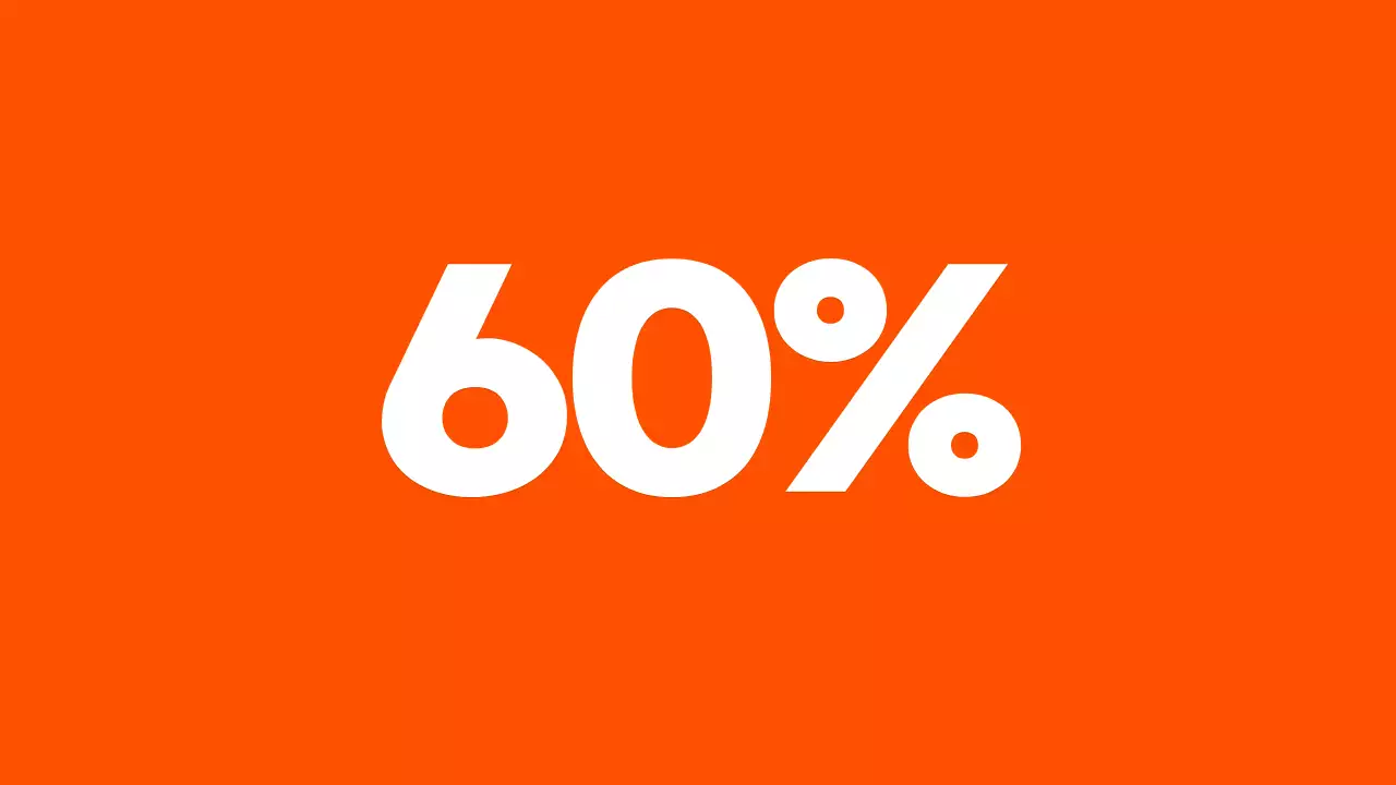 Advertenties promoten met kitscherige typografie in lichtblauw