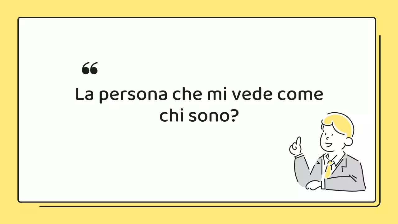 Lettera di presentazione gialla e minimalista