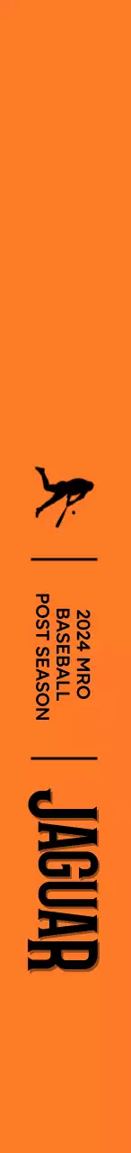 야구단 이름 있는 강렬한 느낌의 스포츠 디자인