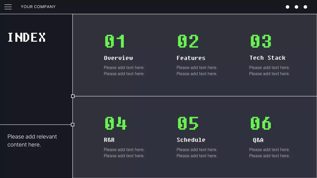 Bài trình bày đề xuất lập trình tối giản màu đen