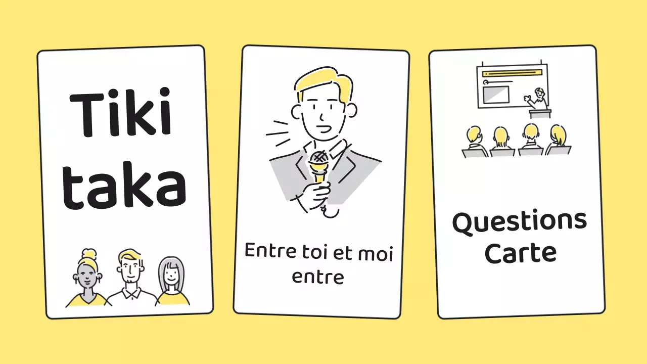 Lettre de motivation jaune et minimaliste