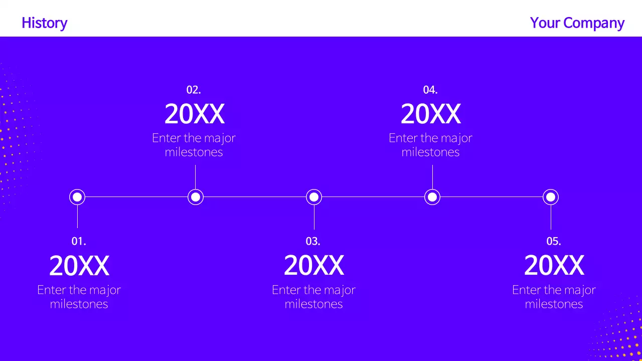 퍼플 모던 기념일 이벤트 프레젠테이션